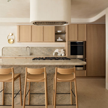 Modern Coastal Apartment | Natural Finishes | Light Oak