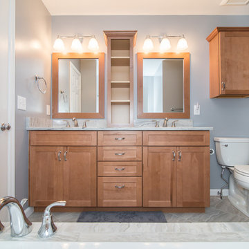 Reston townhouse classic bath
