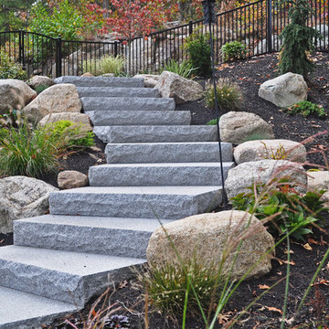 Granite Steps on a Slope