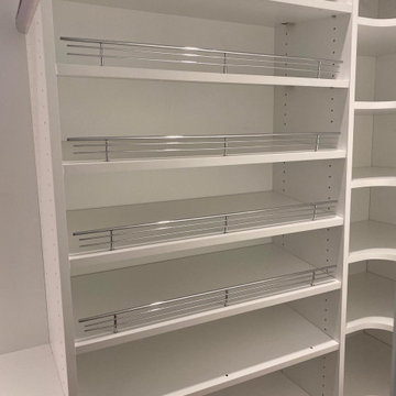 White Walk-In Closets Project: Elevating Closet Organization and Aesthetics