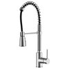 Commercial Style Single Handle Brass Kitchen Faucet