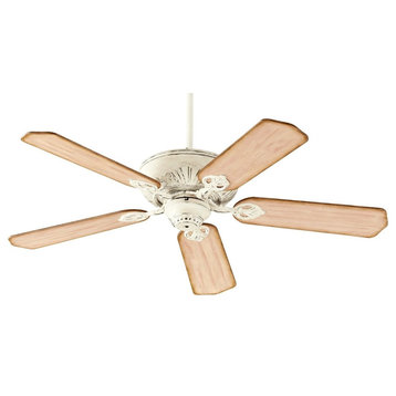 Quorum 52" 5-Blade Chateaux Ceiling Fan 78525-70 - Persian White