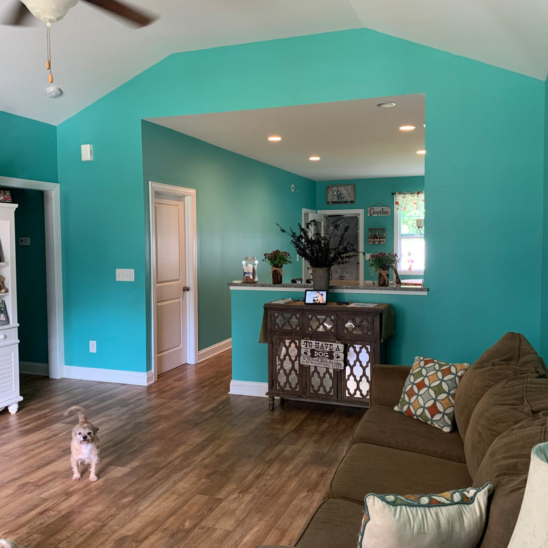 Interior color change