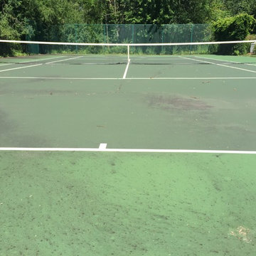 Tennis Court Pressure Washing | Tennis Court Cleaning | Rochester, MI