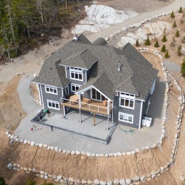 White Point - Paver Patio, Retaining wall, Hardscaping.