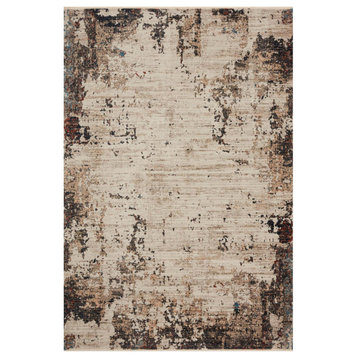 Leigh LEI-05 Ivory/Charcoal 7'10"x10'10" Area Rug