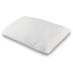 TMI Products - Queen Memory Foam Tencel Pillow - The outer cover is made from Tencel, a natural organic by-product