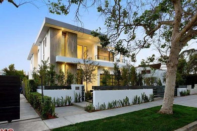 Example of a minimalist home design design in Los Angeles