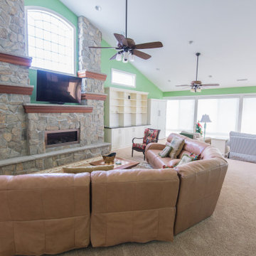 October Glory Great Room Addition in Ocean View DE