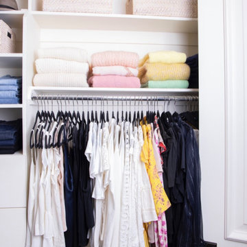 Palm Avenue Closet Organization