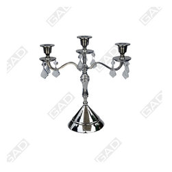 CRYSTAL DROPS CANDLE STAND - Candle Holders & Candelabra