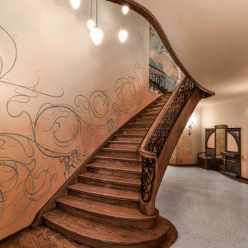 Jugendstiltreppe in Berlin Mitte