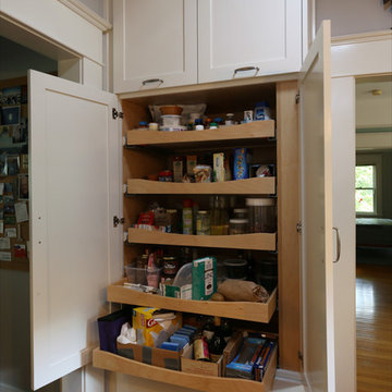 Cherry and White Custom Kitchen Remodel Council Crest Portland