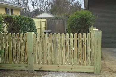 Custom Built-to-Spec Wood Fence