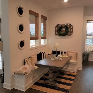 Breakfast Nook Ship Lap Siding