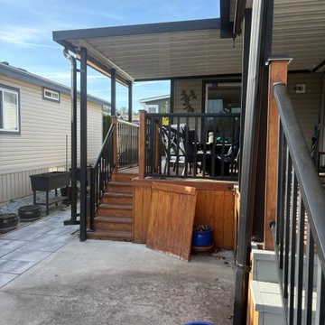 Complete Covered Deck Remodel & Outdoor Living Renovation | West Kelowna