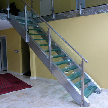 Open Riser Stairs
