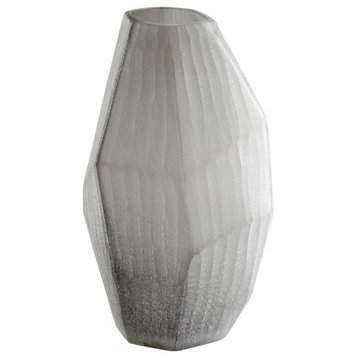 Large Kennecott Vase, Ash Grey, Glass, 12.75"H (09479 M9PU3)