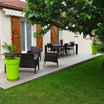 Terrasse réaménagée