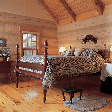 White - Modified Prestwick Log Home