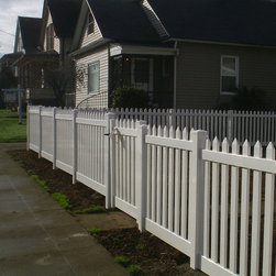 Vinyl Picket Fences - Home Fencing And Gates