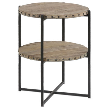 Uttermost 24532 Kamau - 23.6 inch Round Accent Table