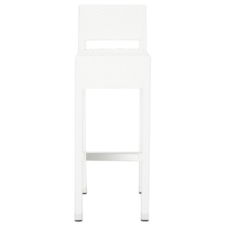 Safavieh Landry Counter Stool/Stackable, White