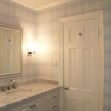 125-5 Periwinkle Blue Wallcovering