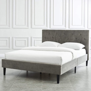 Armando-54" Bed-Grey