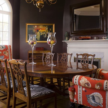 TRADITIONAL NAUTICAL OCEAN FRONT HOME
