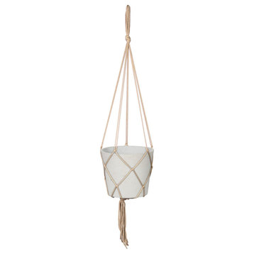 Patio 6" Craft Medium Hanging Pot With Netting