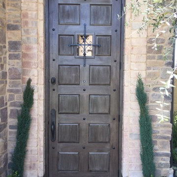 Custom Designer Wood Gate by Garden Passages