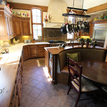 Silestone Countertops on Existing Kitchen Cabinets ~ Akron, OH