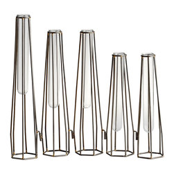 TOWER OF BUDS VASES - NEW - Vases