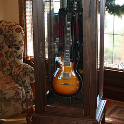 Keith Urban guitar display case - Furniture