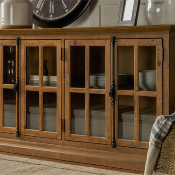 Loupin Media Console - Brown