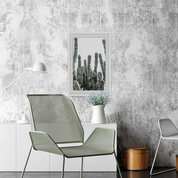 “Cactus Jungle II” Framed Painting Print