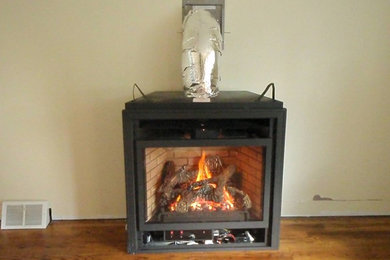 Direct Vent Gas Fireplace Install