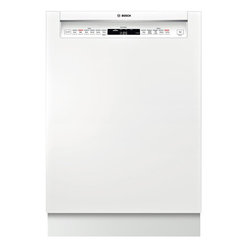 BOSCH 24" Recessed Handle Dishwasher 800 Plus Series- White | SHE7PT52UC - Dishwashers