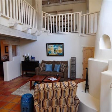 Paseo de la Cuma Santa Fe | Staged Vacant Home
