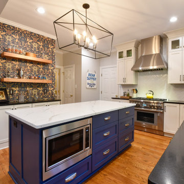 Transitional Kitchen Remodel Williamsburg, VA | Reico