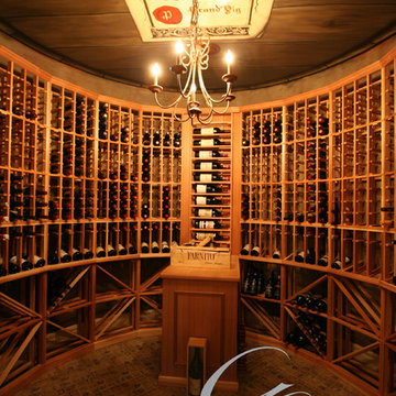 Collector’s Edition - Traditional Wood Wine Storage by Genuwine Cellars