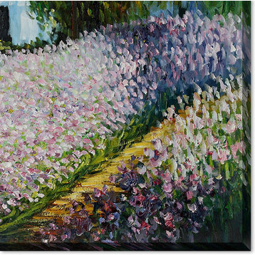 La Pastiche Artist's Garden at Giverny Gallery Wrap, 34 x 46