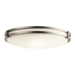 Kichler Avon 24" Wide Integrated LED Flush Mount Ceiling Fixture - Ceiling Lighting