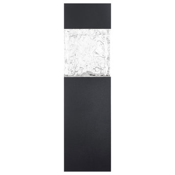 Modern Forms WS-W18224 Monarch 24" Tall LED Outdoor Wall Sconce - Black