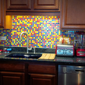 Colorful Kitchen Backsplash