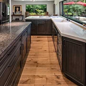 City of Whittier inside and outside kitchens