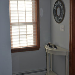 Lakefront Summer Home with Silhouettes - Window Blinds