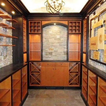 Two-Tone Wine Cellar