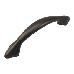 Cosmas - Cosmas 3475ORB Oil Rubbed Bronze Cabinet Pull, 3" Hole Centers, Set of 5 - Cabinet And Drawer Handle Pulls